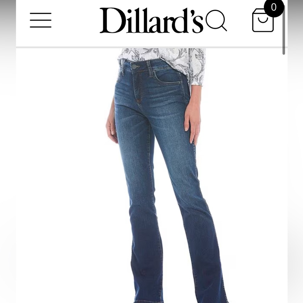 Kut from the Kloth Dark Blue Boot Cut Jeans